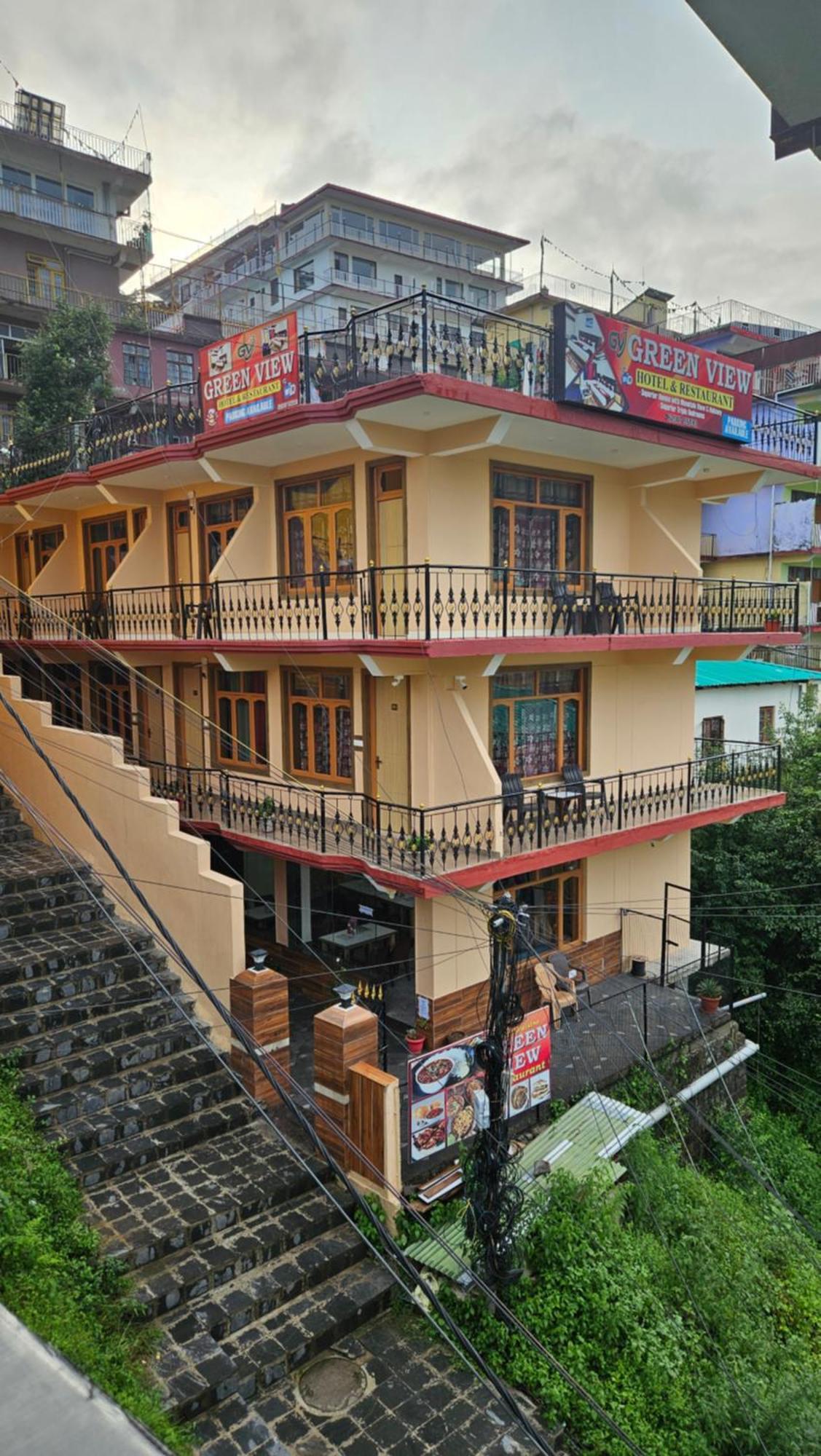 Green View Hotel And Restaurant McLeod Ganj Bagian luar foto