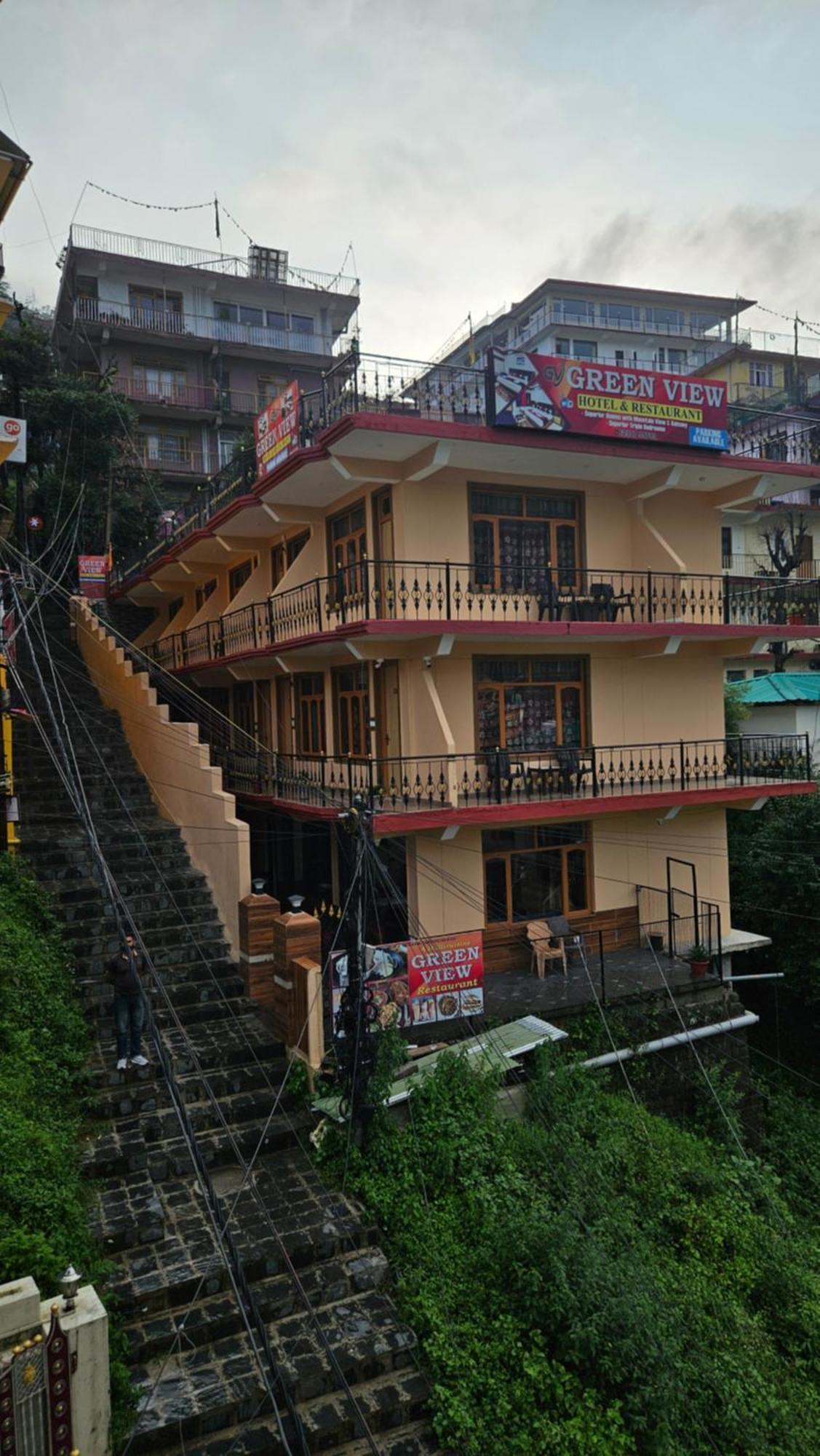 Green View Hotel And Restaurant McLeod Ganj Bagian luar foto