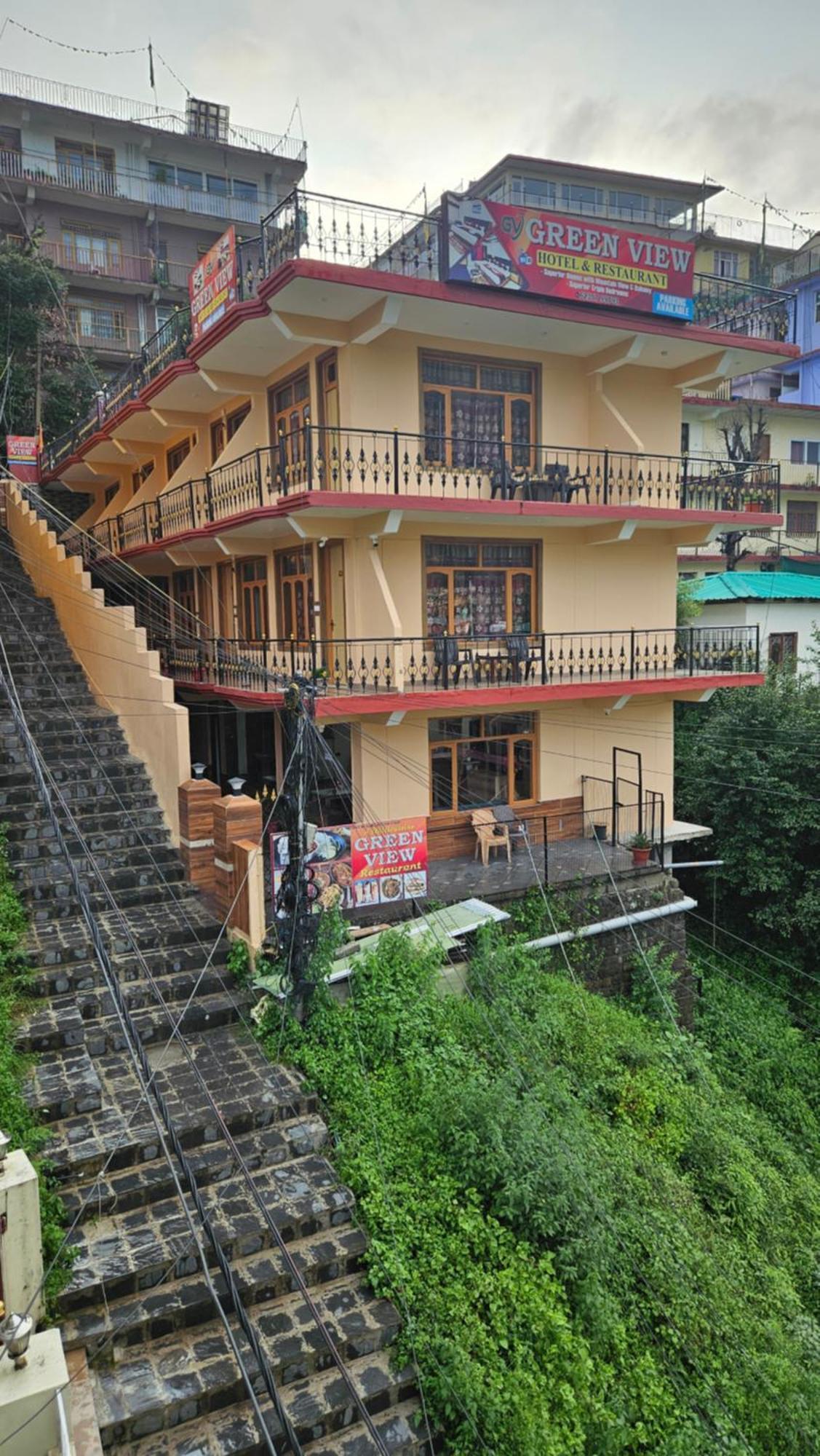 Green View Hotel And Restaurant McLeod Ganj Bagian luar foto